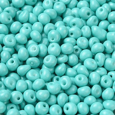 6/0 Opaque Baking Paint Glass Seed Beads X1-SEED-M012-02A-01-1
