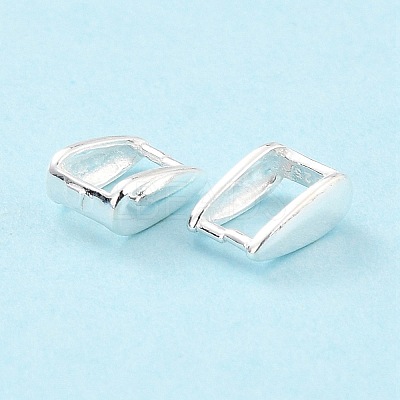 925 Sterling Silver Ice Pick Pinch Bails STER-Z001-016B-S-1