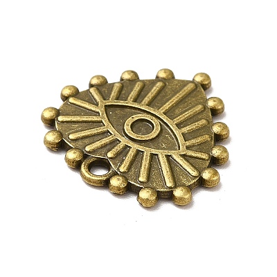 Tibetan Style Alloy Pendant Rhinestone Settings PALLOY-M198-34AB-1