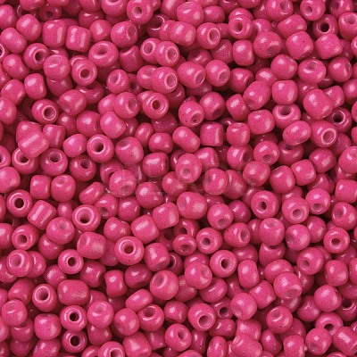 Baking Paint Glass Seed Beads SEED-US0003-3mm-K5-1