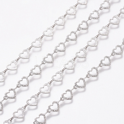 Brass Handmade Link Chains CHC-G006-10P-1