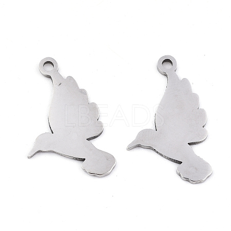 Non-Tarnish 201 Stainless Steel Pendants STAS-S081-028-1