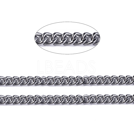 Iron Cuban Link Chains CH-R013-14x10x3-B-1