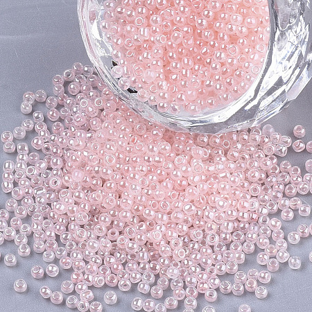 12/0 Imitation Jade Glass Seed Beads SEED-S035-02A-11-1