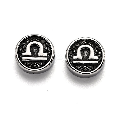 304 Stainless Steel Beads STAS-J033-01G-1
