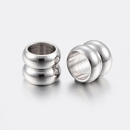 Tarnish Resistant 201 Stainless Steel Beads STAS-K172-25P-02-1
