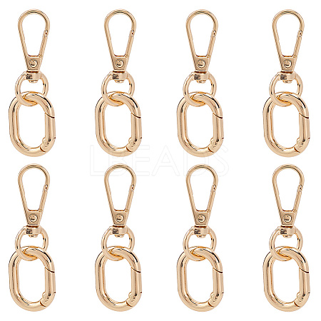 Alloy Swivel Clasps FIND-SP0003-22G-1
