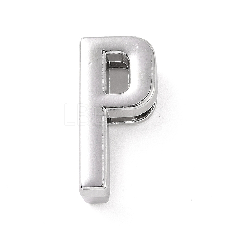 Alloy Letter Slide Charms FIND-A023-17P-1