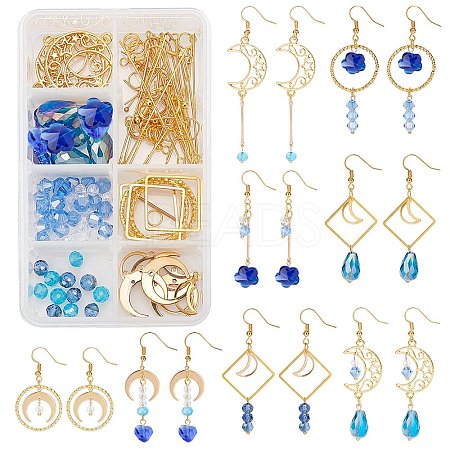 SUNNYCLUE DIY Dangle Earring Making Kits DIY-SC0016-39-1