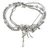 Spider Alloy & Plastic Imitation Pearl Pendant Multi Layered Necklaces for Women FS-WG1DFD4-01-5