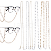 6Pcs 6 Styles Eyeglasses Chains AJEW-GF0011-55-1