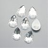 Acrylic Rhinestone Flat Back Cabochons GACR-Q010-18x25-16-1