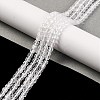 Natural Quartz Crystal Beads Strands G-F770-A02-01-1