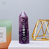 Natural Amethyst Pointed Prism Bar Home Display Decoration G-PW0007-100D-1