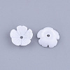Opaque Resin Bead Caps X-RESI-T040-031C-2