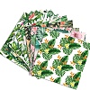 24 Sheets 2 Styles Hawaiian Monstera Leaf Scrapbooking Paper PW-WG88EF0-02-1