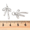 Rack Plating Brass Clear Cubic Zirconia Pendants KK-M293-16P-3