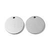 Non-Tarnish 304 Stainless Steel Pendants STAS-Q308-09L-P-1