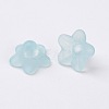 Transparent Acrylic Beads X-PL554-11-3