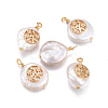 Natural Cultured Freshwater Pearl Pendants PEAR-L027-26A-1