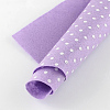 Polka Dot Pattern Printed Non Woven Fabric Embroidery Needle Felt for DIY Crafts DIY-R059-M-3