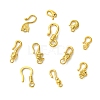 11Pcs 11 Styles 304 Stainless Steel Hook Clasps STAS-CJ0003-39G-8