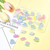 32Pcs 8 Style Transparent Acrylic Beads MACR-FS0001-95-7