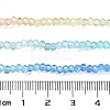 Transparent Painted Glass Beads Strands X1-DGLA-A034-T2mm-A13-3