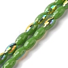 AB Color Plated Electroplate Beads Strands EGLA-H104-03C-1