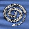 316L Surgical Stainless Steel Link Chain Choker Necklaces SA-CBAB122-03P-3