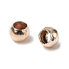Brass Crimp Beads KK-E002-RG-2