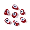 Handmade Evil Eye Lampwork Beads LAMP-T021-16D-1