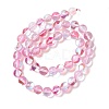 Synthetic Moonstone Beads Strands G-E573-02B-26-3