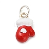 Christmas Themes Alloy Enamel Pendants LS-FIND-I063-01B-1