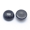 Synthetic Blue Goldstone Cabochons G-P393-R22-10MM-2