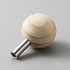 Wood Auxiliary Tool for Attaching Safety Eyes and Washers TOOL-WH0157-01B-P-2