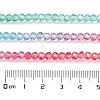 Transparent Painted Glass Beads Strands X1-DGLA-A034-T4mm-A11-3