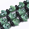Handmade Lampwork Beads Strands LAMP-R142-05H-1