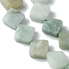 Natural Myanmar Jadeite Beads Strands G-A092-D01-01-4