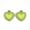 Spray Painted Alloy Enamel Charms PALLOY-T075-129E-RS-2
