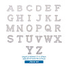 Alphabet Resin Rhinestone Patches DIY-TAC0005-45A-8