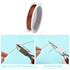 Round Copper Jewelry Wire CWIR-S002-0.5mm-M-5
