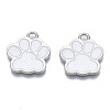 Alloy Enamel Pendants ENAM-T016-22P-B-RS-2