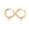 201 Stainless Steel Huggie Hoop Earring Findings STAS-P283-01W-G-1
