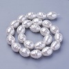 Shell Pearl Beads Strands BSHE-P030-03D-1