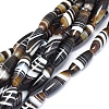 Natural Banded Agate/Striped Agate Beads Strands G-D0005-51B-03-1