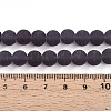 Transparent Glass Beads Strands GLAA-T032-T8mm-MD03-4