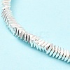 Electroplated Non-magnetic Synthetic Hematite Beads Strands G-G849-07S-4