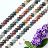 1 Strand Natural Indian Agate Beads Strands G-SC0003-78-7