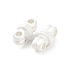 Matte Alloy Beads PALLOY-R145-08MS-1